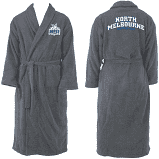 Footy Plus More Dressing gown North Melbourne Kangaroos Dressing Gown Grey