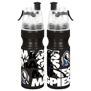 Collingwood Magpies Misting Water Bottle