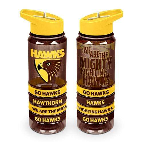 Hawthorn Hawks Tritan Drink Bottle with Wristbands