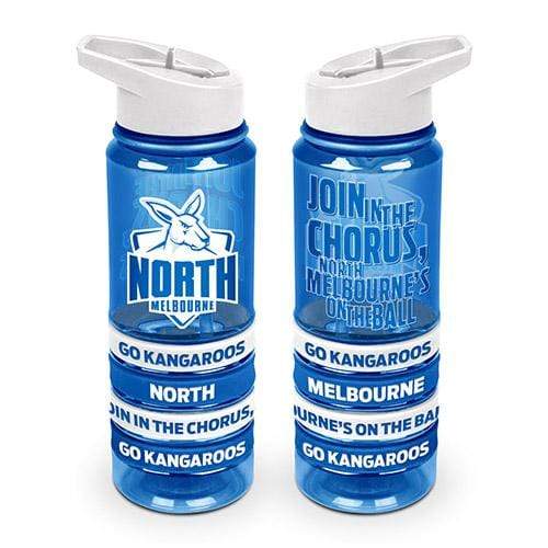 North Melbourne kangaroos Tritan Drink Bottle with Wristbands