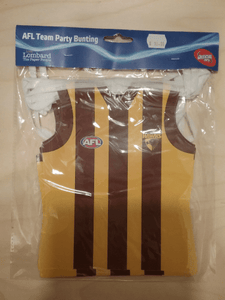 Hawthorn Hawks Party Bunting Flags