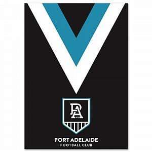 Footy Plus More Flag Port Adelaide Power Supporter Flag