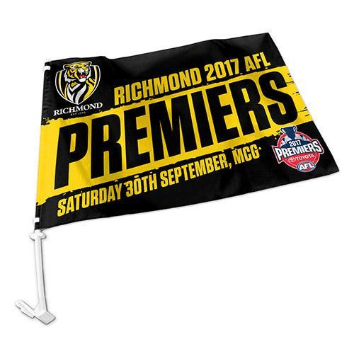 Richmond Tigers 2017 Premiers Car Flag