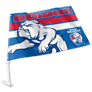Western Bulldogs Dogs Car Flag