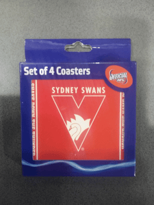Sydney Swans Set of 4 Coasters