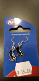 Collingwood Magpies Coloured Logo Earrings