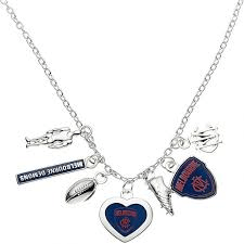 CLEARANCE Melbourne Demons Charm Necklace