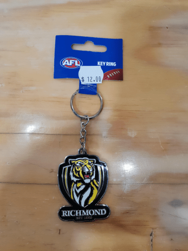 Richmond Tigers Metal Logo Keyring