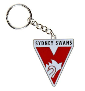 Sydney Swans Metal Logo Keyring