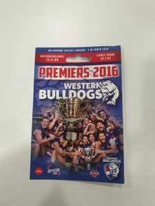 Western Bulldogs Premiers 2016 Cup Keyring
