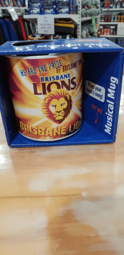 Brisbane Lions musical mug
