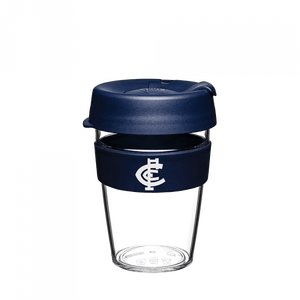 Carlton Blues Keep Cup Travel Mug Clear Edition 12oz/340ml