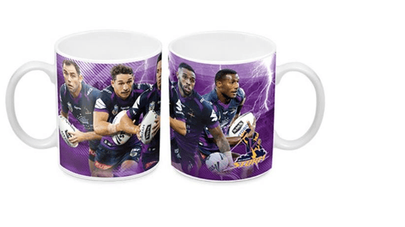 Melbourne Storm 5 Player Mug with Smith Slater Cronk Addo-Carr and Vunivalu