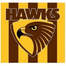 Hawthorn Hawks Party Napkins Logo 16 Pack