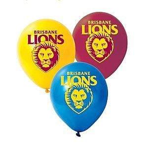 Footy Plus More Party Quick sale lions Team Balloon Brisbane Lions