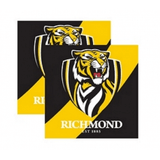 Richmond Tigers Party Napkins Logo 16 Pack