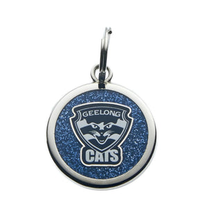 Geelong Cats Engravable Pet Tag