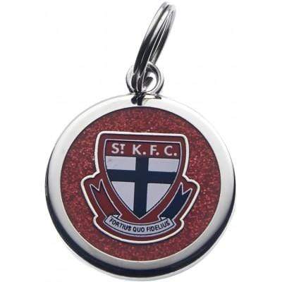 St KIlda Saints Engravable Pet Tag