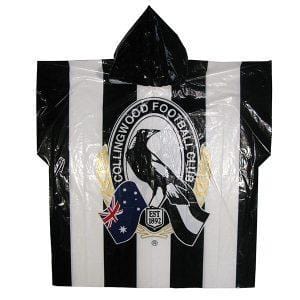 Collingwood Magpies Full Color Poncho