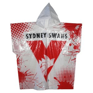 Sydney Swans Full Colour Poncho