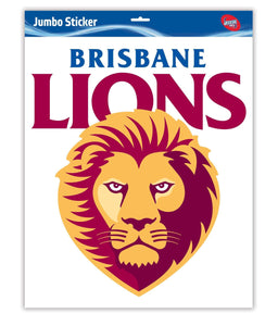 Brisbane Lions Jumbo Sticker