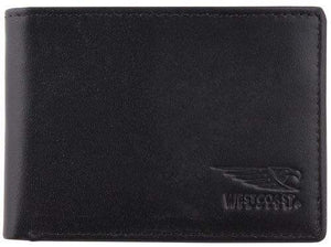 West Coast Eagles Leather Wallet retro logo