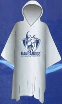 North Melbourne Kangaroos Poncho with Logo