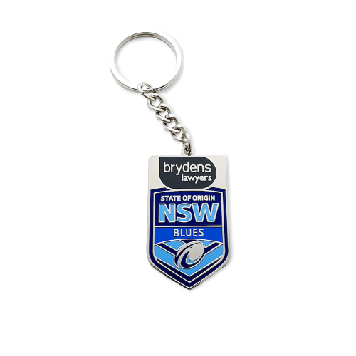 New South Wales Blues Logo Keyring