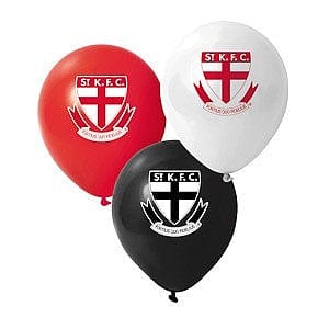 St Kilda Saints Balloons 25 Pack