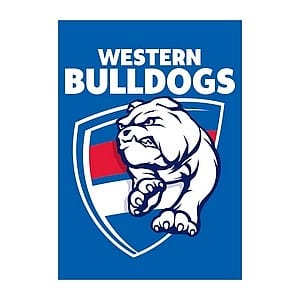 Western Bulldogs Logo Party Poster