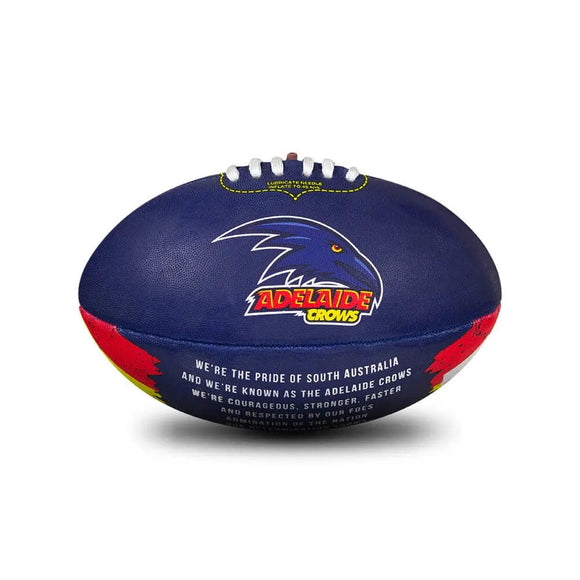 Adelaide Crows Sherrin Song Football Size 2