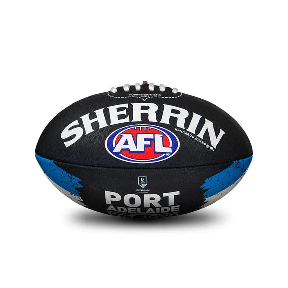 Port Adelaide Power Sherrin Song Football Size 2